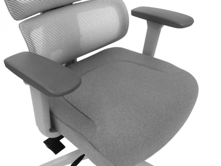 Fotel Ergonomiczny Biurowy ERGONAUT BIONIC Szary