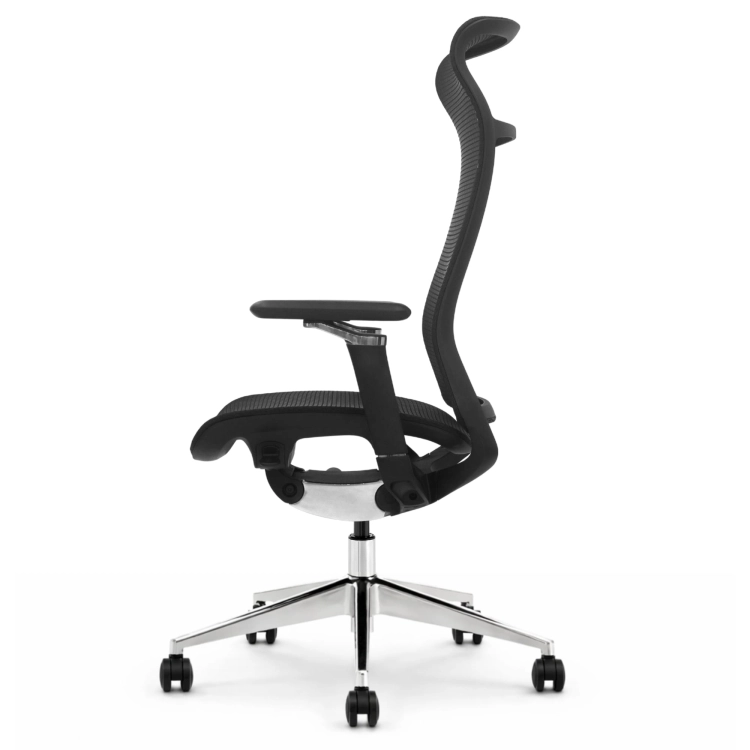 Fotel Ergonomiczny Biurowy ERGONAUT AERO Czarny