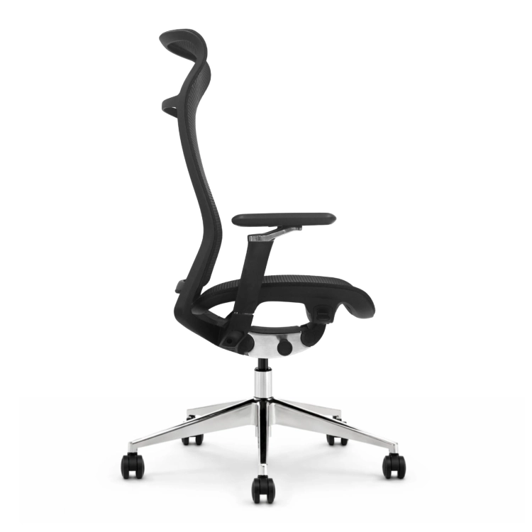 Fotel Ergonomiczny Biurowy ERGONAUT AERO Czarny