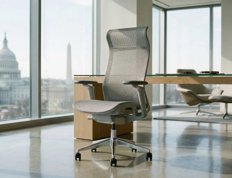 Fotel Ergonomiczny Biurowy ERGONAUT AERO Szary