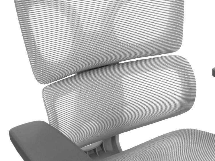 Fotel Ergonomiczny ERGONAUT BIONIC AIR FR Szary