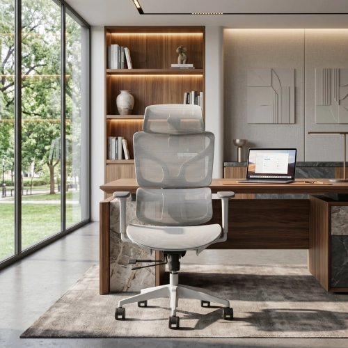 Fotel Ergonomiczny Biurowy ERGONAUT BIONIC AIR Szary