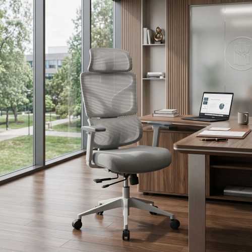 Fotel Ergonomiczny Biurowy ERGONAUT BIONIC Szary