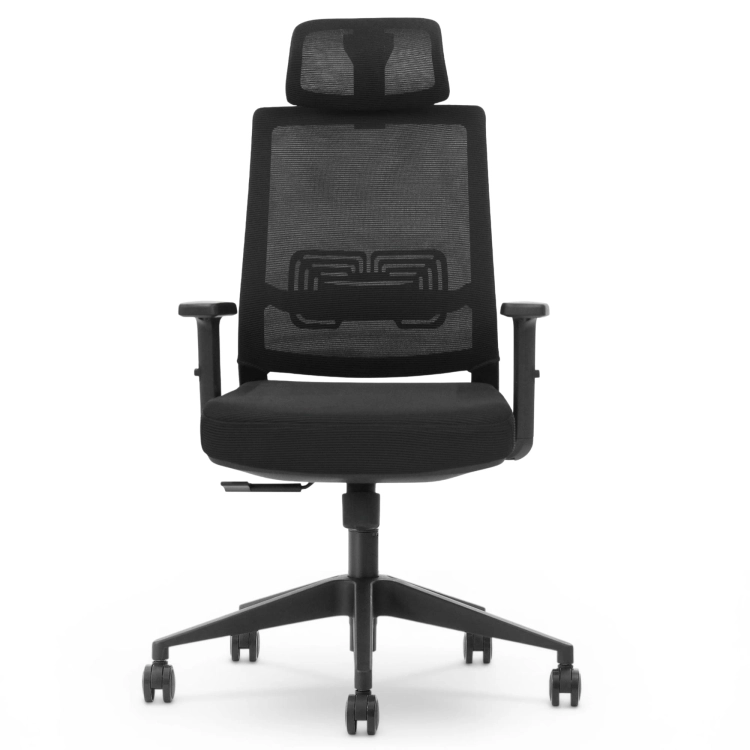 Fotel Ergonomiczny Biurowy ERGONAUT NEST Czarny