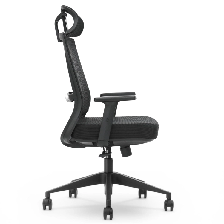 Fotel Ergonomiczny Biurowy ERGONAUT NEST Czarny