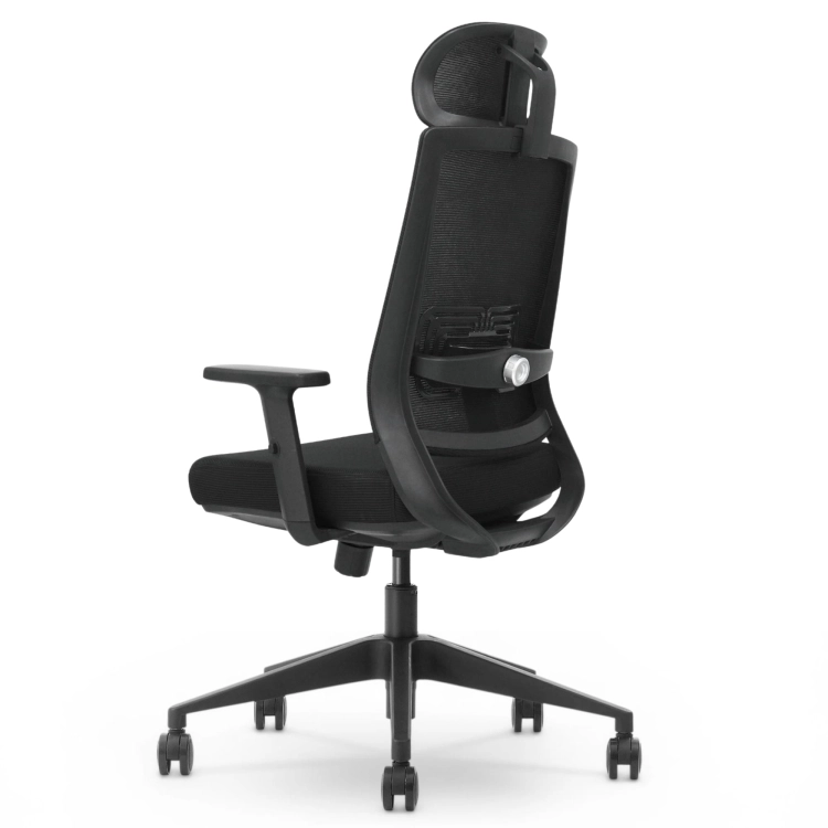 Fotel Ergonomiczny Biurowy ERGONAUT NEST Czarny
