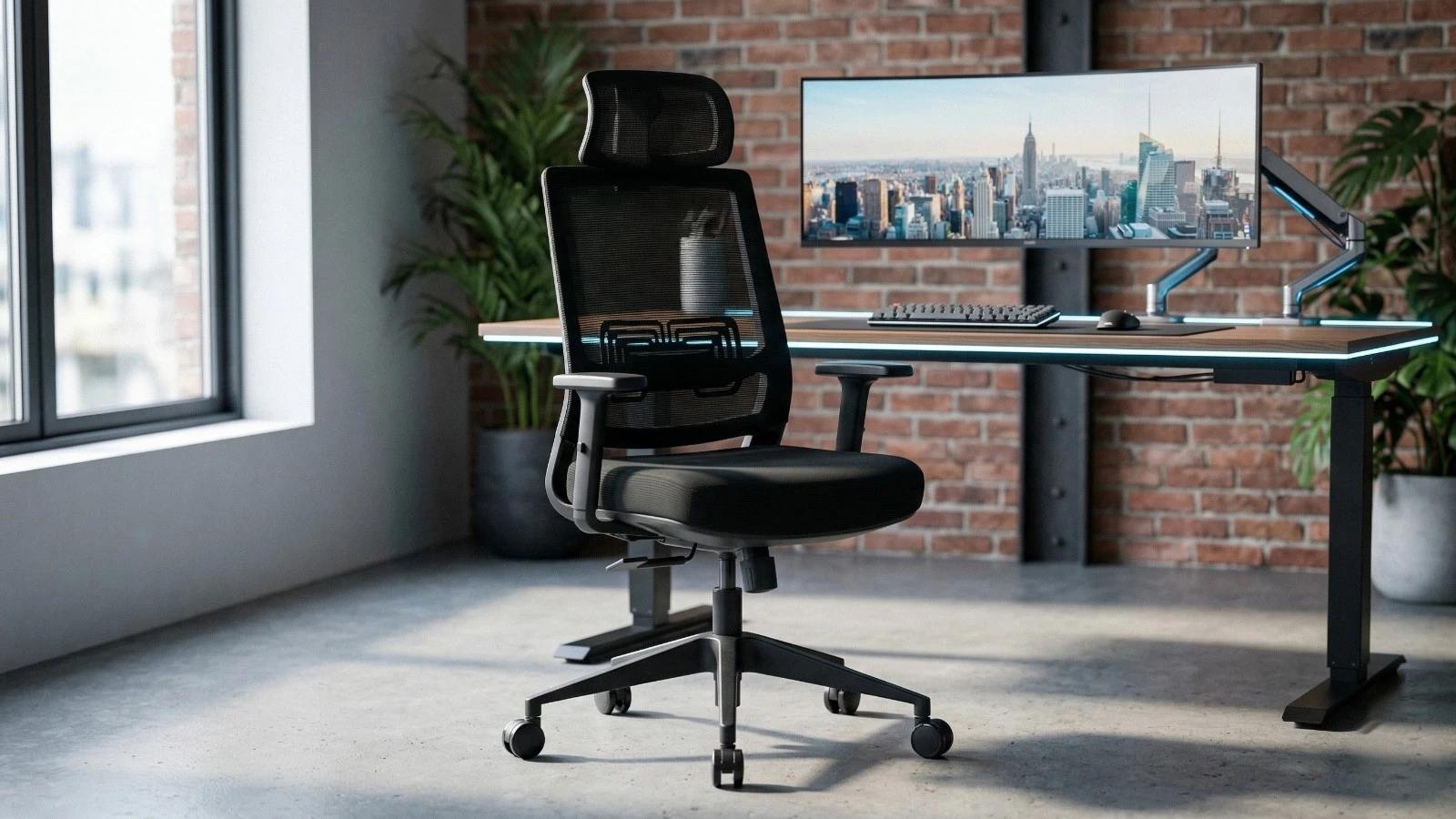 Fotel ergonomiczny biurowy Ergonaut NEST Czarny